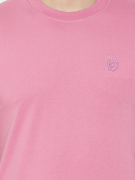 pink solid t-shirt - 17013749 - Zoom Image - 5