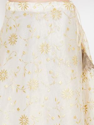 floral print flared lehenga - 17014688 - Standard Image - 5