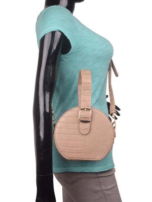 brown leatherette (pu) regular sling bag - 17015357 - Standard Image - 5
