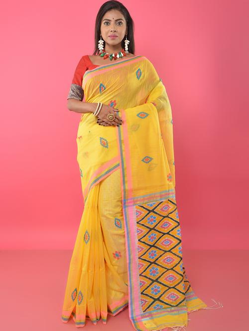ikat handloom saree - 17019190 - Standard Image - 1
