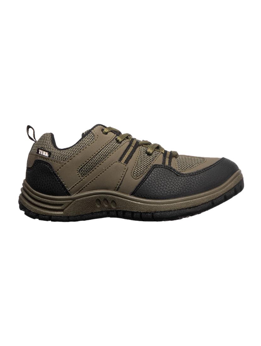 green lace up casual shoes - 17020054 - Zoom Image - 2