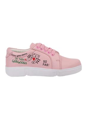 pink slip on casual shoe - 17022570 - Standard Image - 2