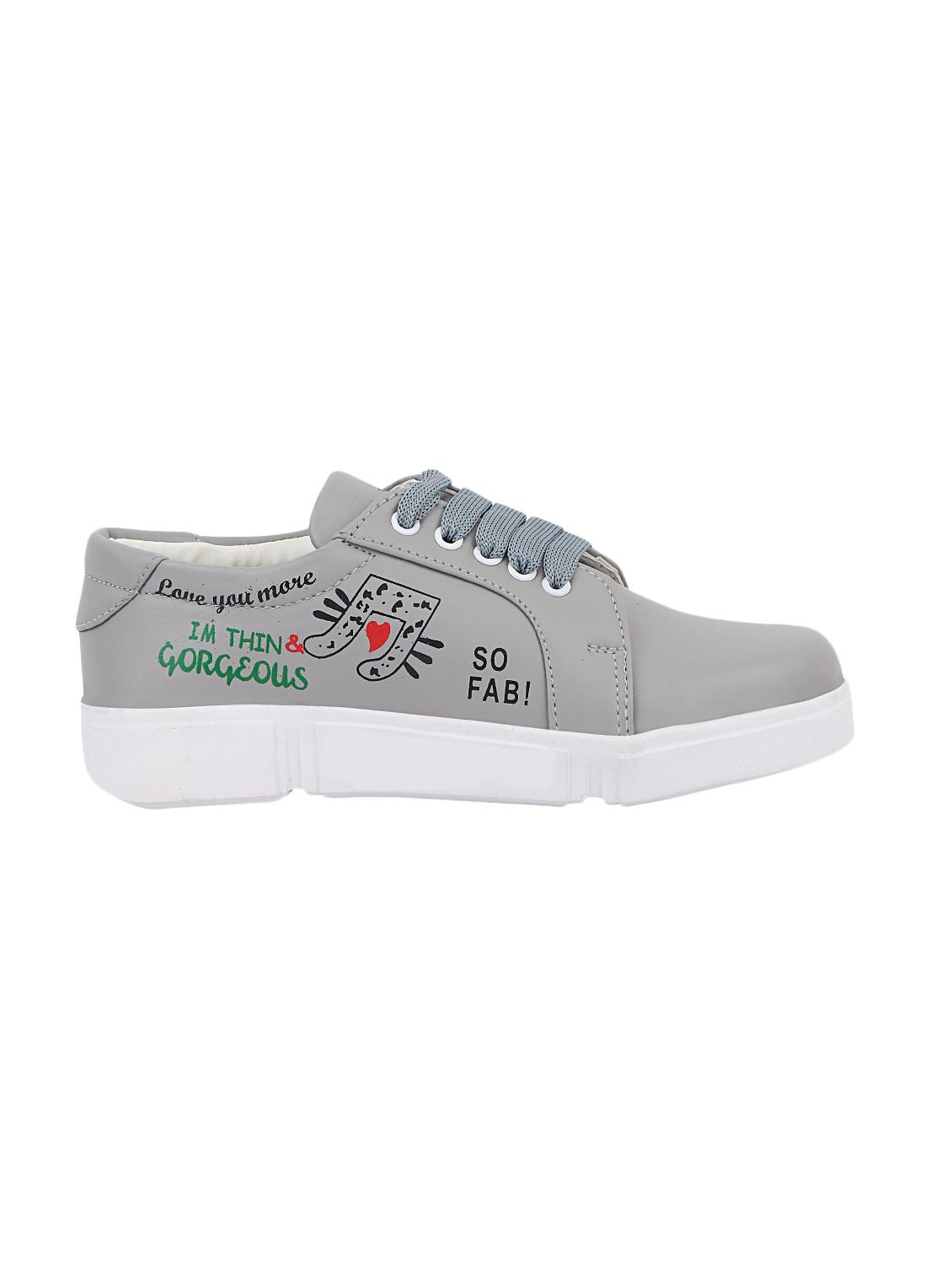 grey slip on casual shoe - 17022571 - Zoom Image - 2