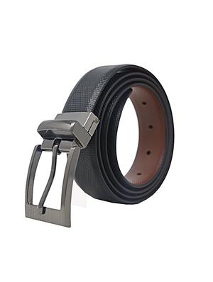 blackbrown leather belt - 17023890 - Standard Image - 2