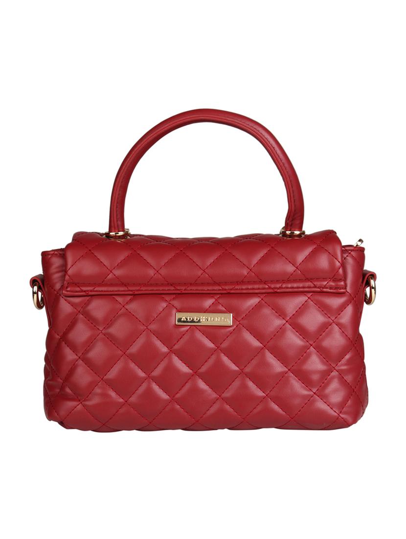 red leatherette (pu) regular handbag - 17025675 - Zoom Image - 2