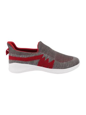 grey slip on sports shoes - 17026545 - Standard Image - 2