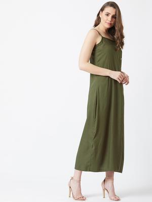 button-up maxi dress - 17027514 - Standard Image - 2