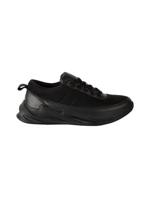 black lace up sport shoes - 17032097 - Standard Image - 2
