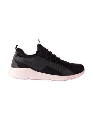 black lace up sport shoes - 17032110 - Standard Image - 2