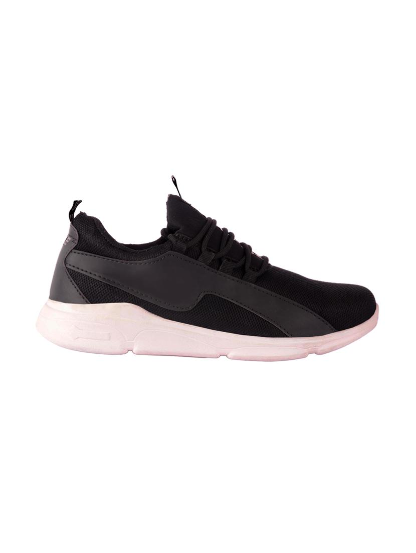black lace up sport shoes - 17032110 - Zoom Image - 2