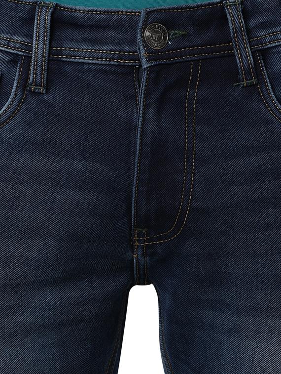 blue heavy washed jeans - 17064642 - Zoom Image - 5
