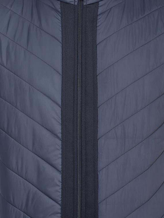 navy blue nylon quilted jacket - 17071967 - Zoom Image - 5