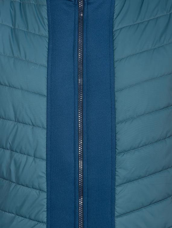 blue nylon quilted jacket - 17071968 - Zoom Image - 5