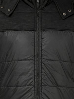 black nylon quilted jacket - 17071970 - Standard Image - 5