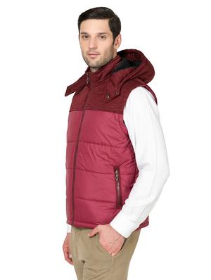 red nylon quilted jacket - 17071972 - Standard Image - 2
