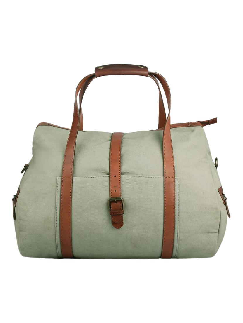 green leather dufflebag - 17080824 - Zoom Image - 2