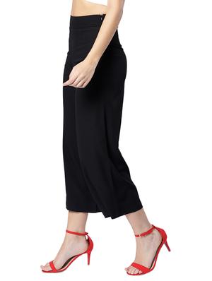 black solid palazzo - 17085254 - Standard Image - 2