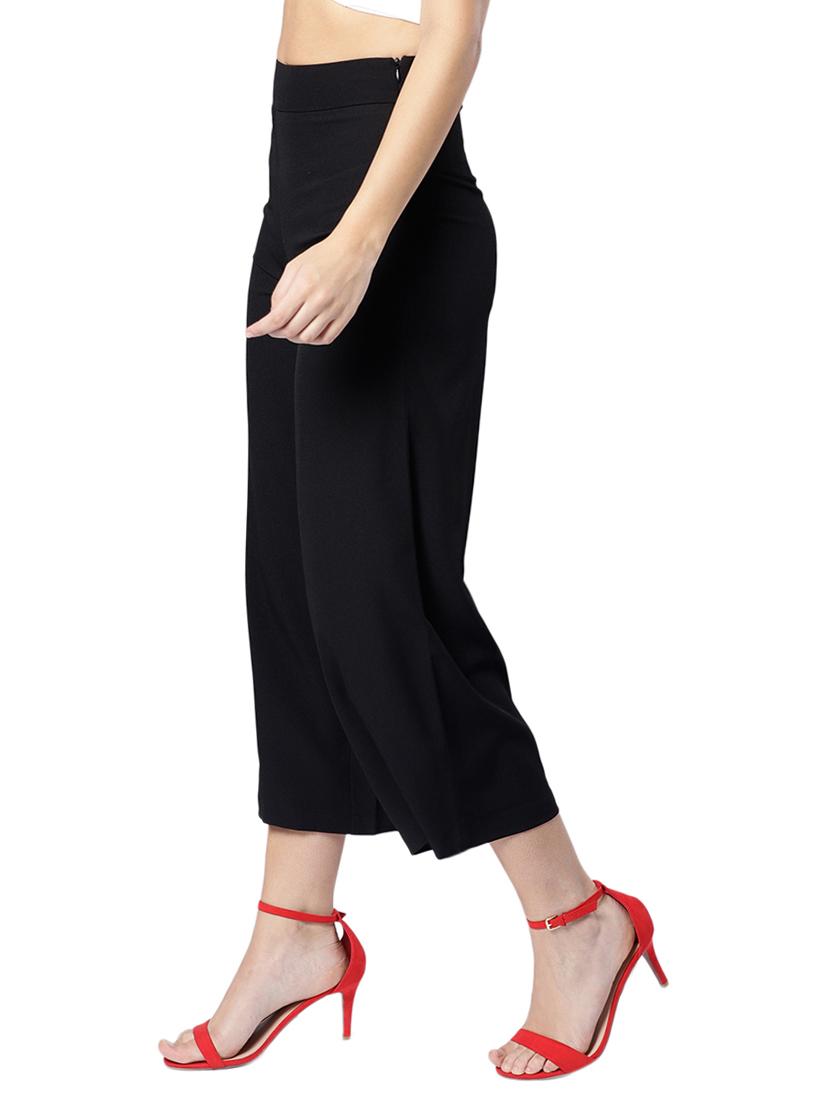 black solid palazzo - 17085254 - Zoom Image - 2