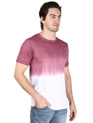 pink tie & dye t-shirt - 17096034 - Standard Image - 2