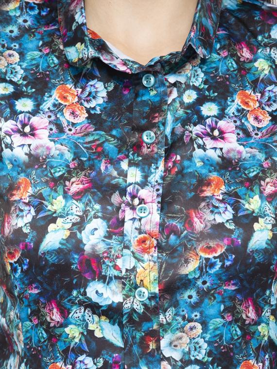 sleeveless floral shirt - 17108578 - Zoom Image - 5
