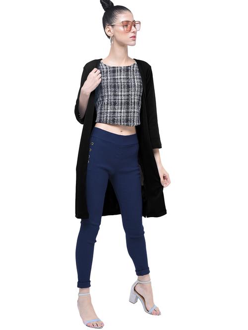 black nylon shrug - 17125926 - Standard Image - 1