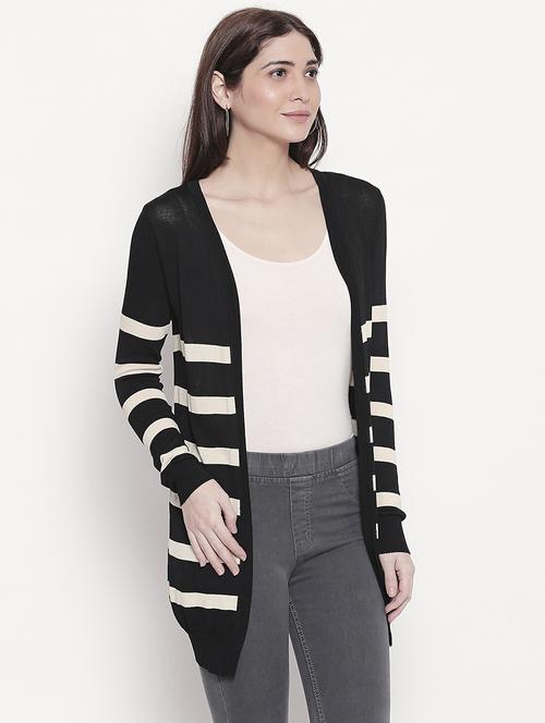striped winter shrug - 17152541 - Standard Image - 1