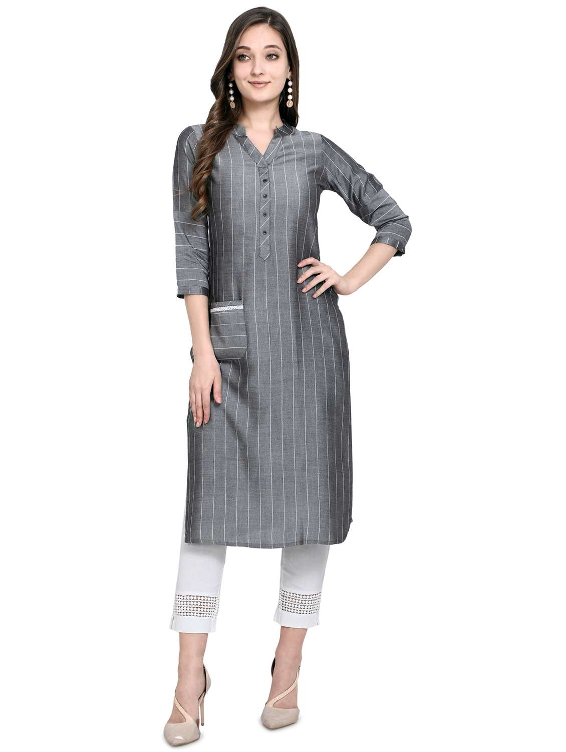 women's straight kurta