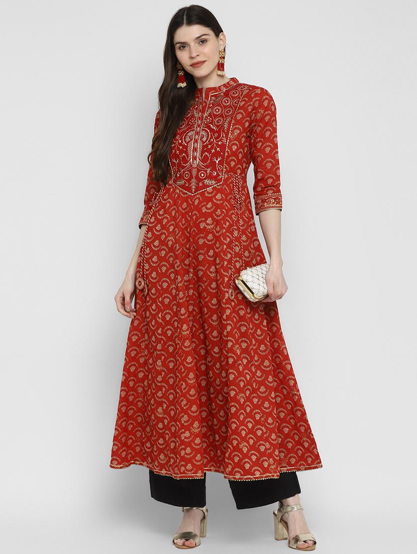 women's flared kurta