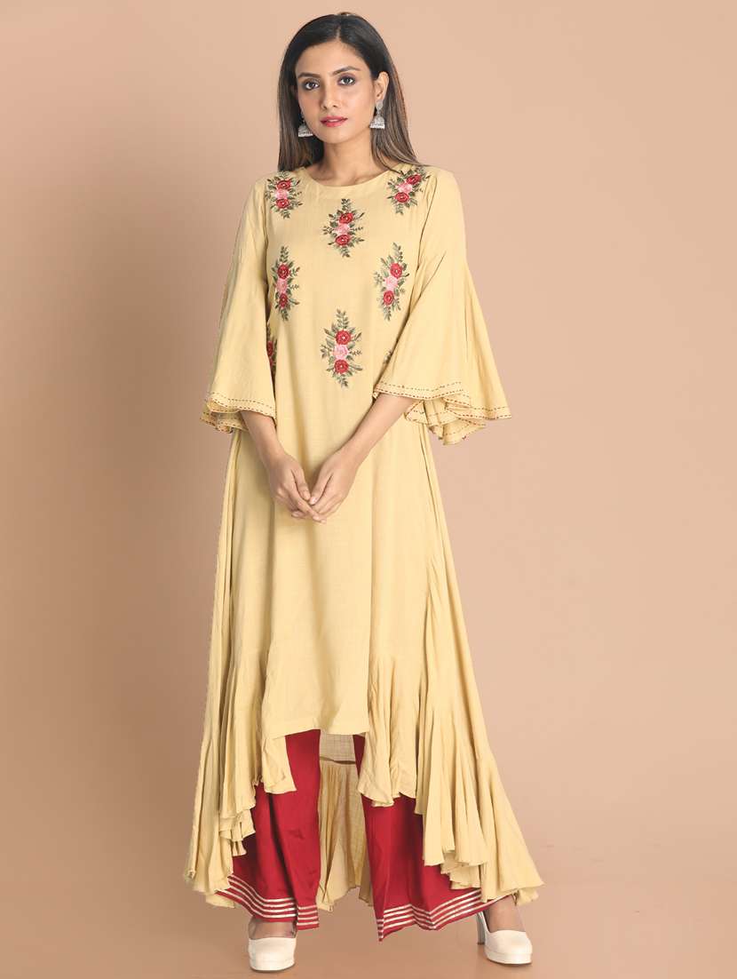 women's asymmetric kurta