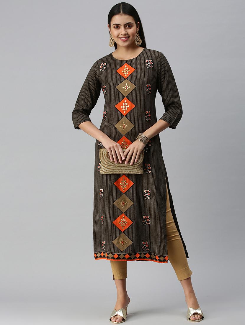 women's straight kurta