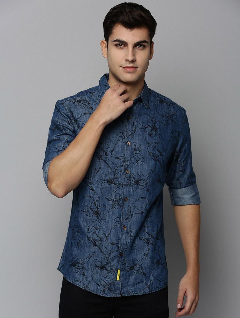 mens florals casual shirt