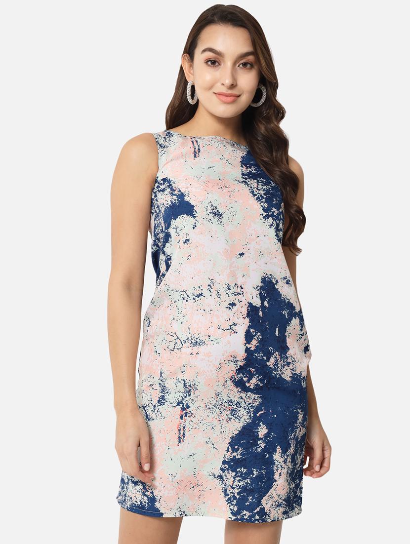 women's shift printed dress