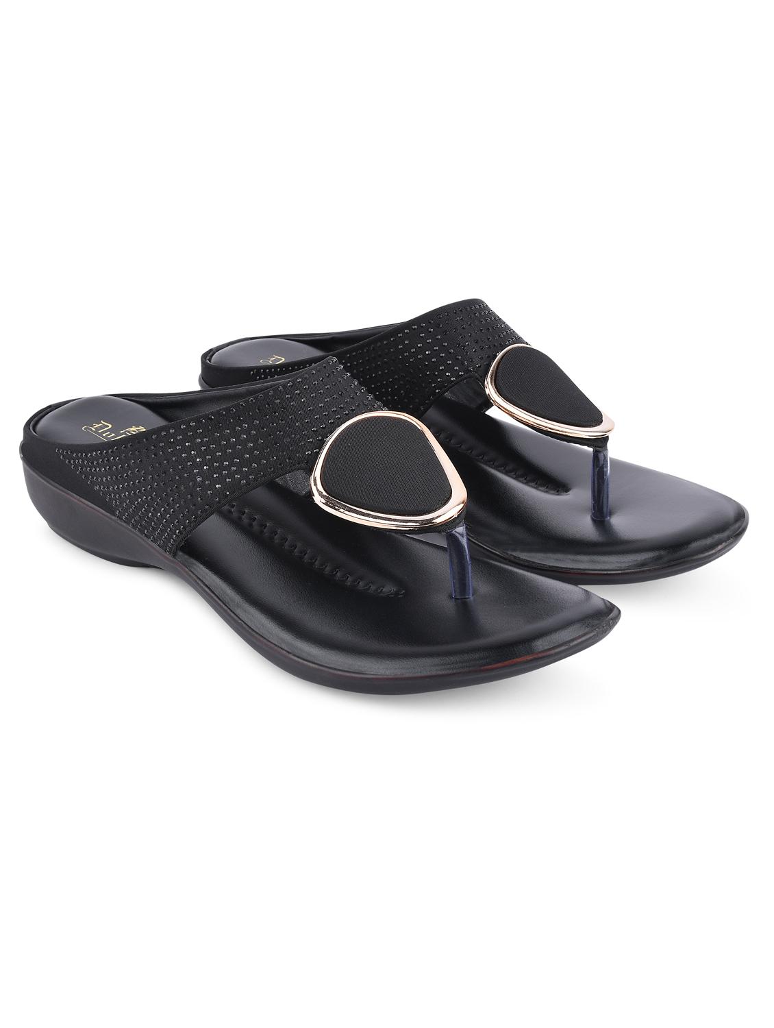 dollphin women embalished memory foam slip on