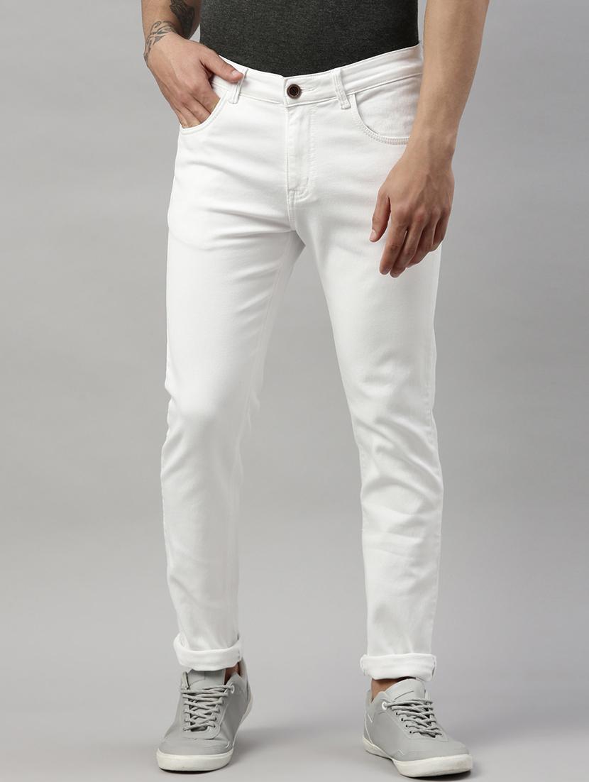 mens slim fit plain jeans
