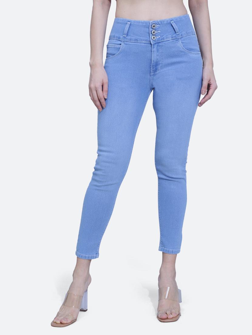 women's plain skinny fit jeans