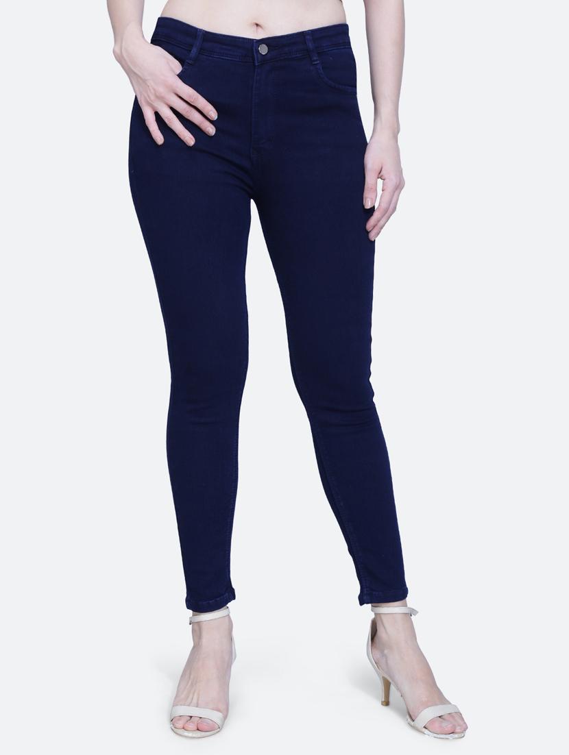 women's plain slim fit jeans