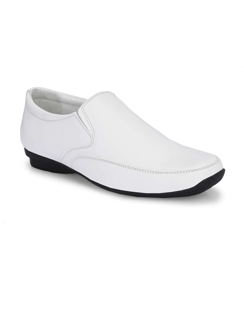 men solid formal slip on