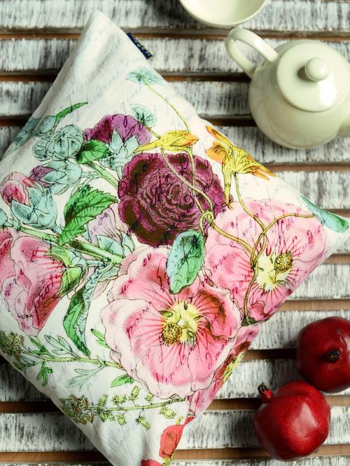 vibrant floral magic cushion cover - 22979 - Standard Image - 1
