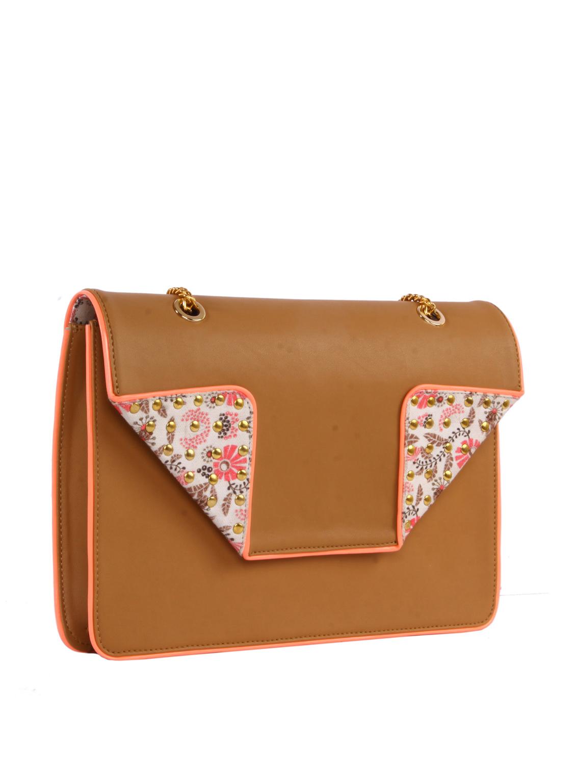 Sling Bag with Golden Chain - 47846 - Zoom Image - 5