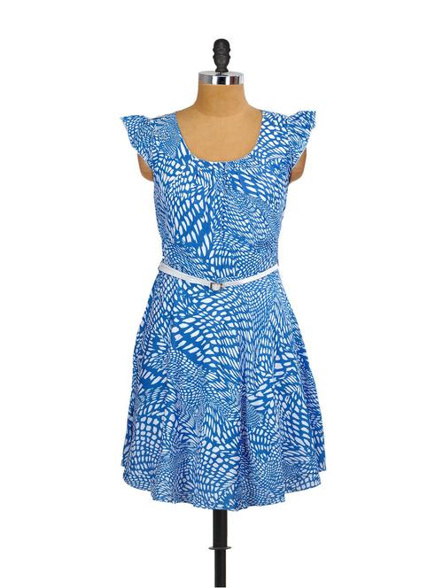 Painted In Print Dress - Mishka