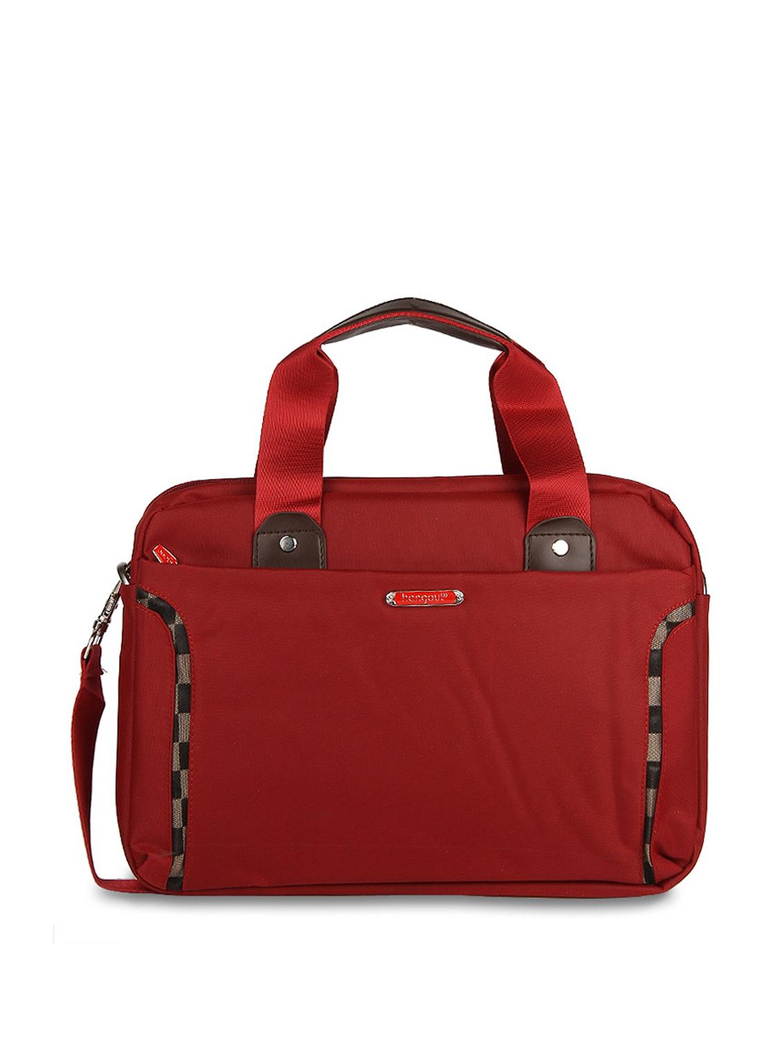 11" Red 'Hang Out' Laptop Bag - ALESSIA