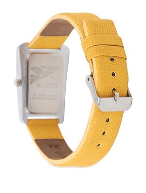 casual rectangular yellow watch - 854969 - Standard Image - 2