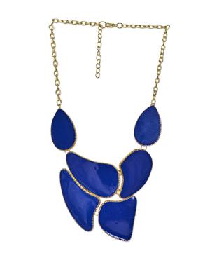 bold blue stone neckpiece - 862793 - Standard Image - 2