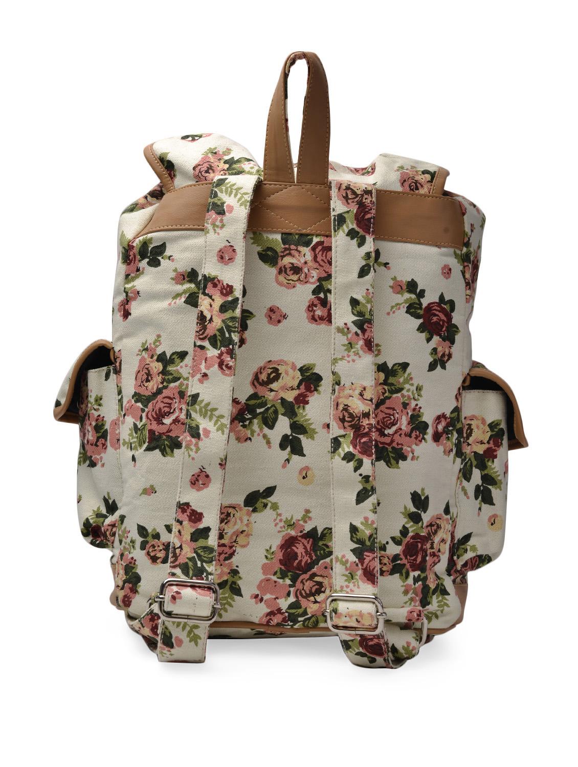 Rose print back pack - 866017 - Zoom Image - 2
