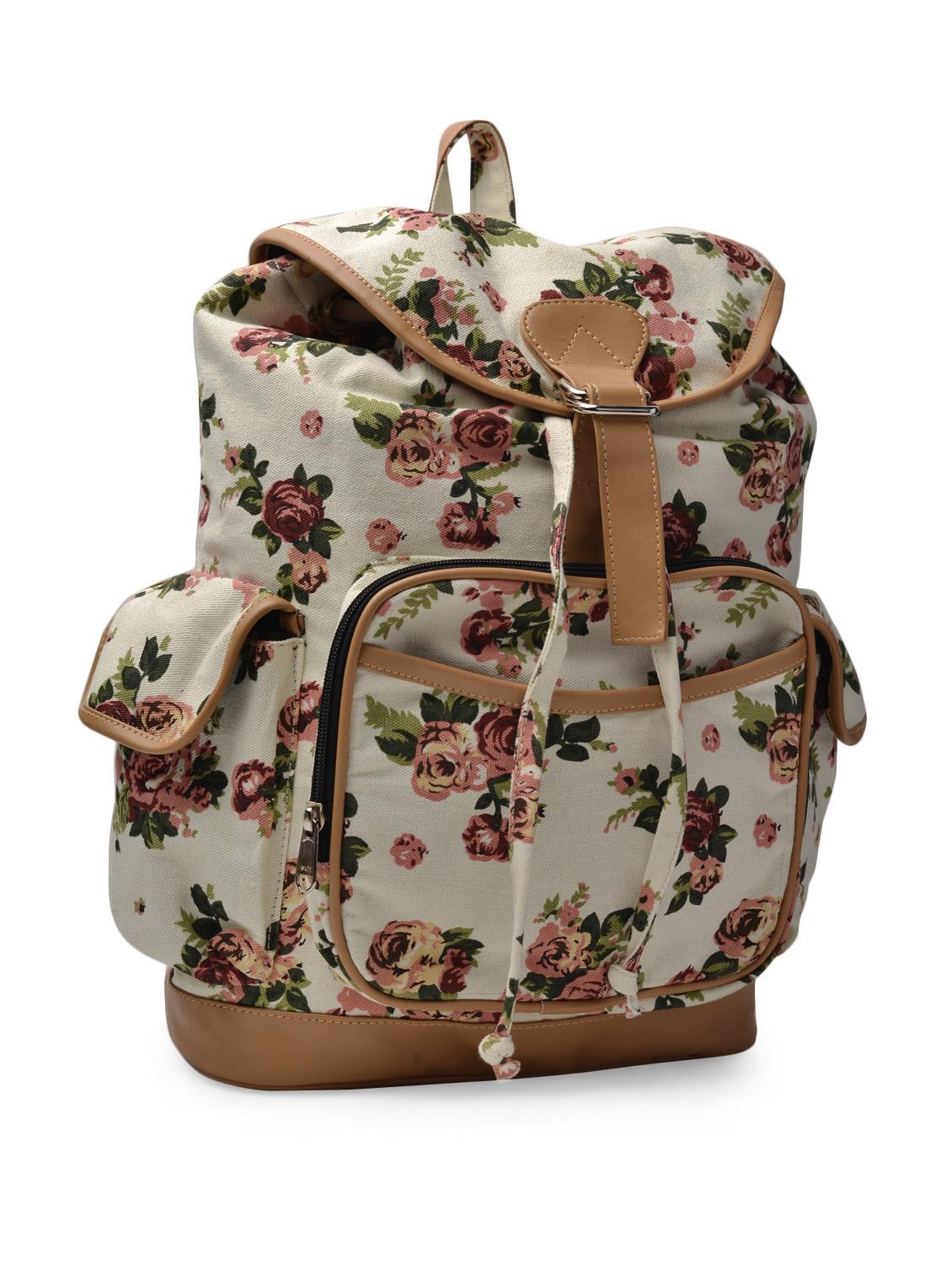 Rose print back pack - 866017 - Zoom Image - 5