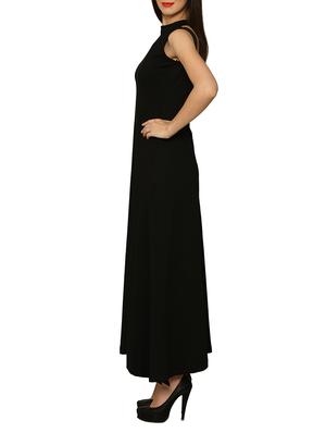 cutout back solid maxi dress - 88284 - Standard Image - 2