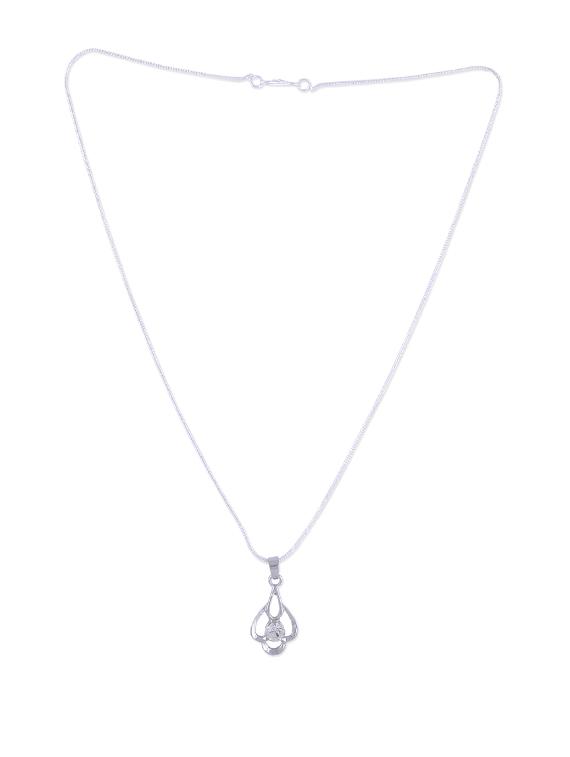 gorgeous silver pendant with crystal - 893877 - Zoom Image - 2