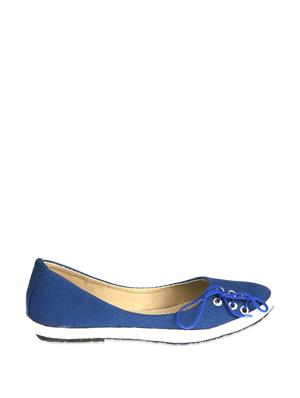 blue slip on ballerina - 898495 - Standard Image - 2