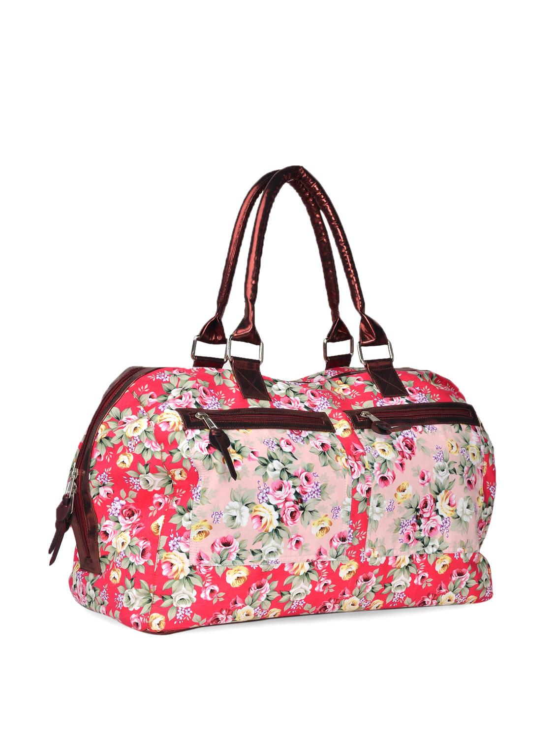 red floral print duffle bag - 905472 - Zoom Image - 5