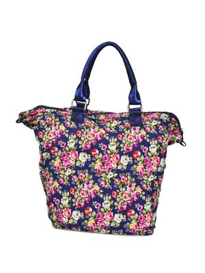 blue floral print tote bag - 905473 - Standard Image - 2